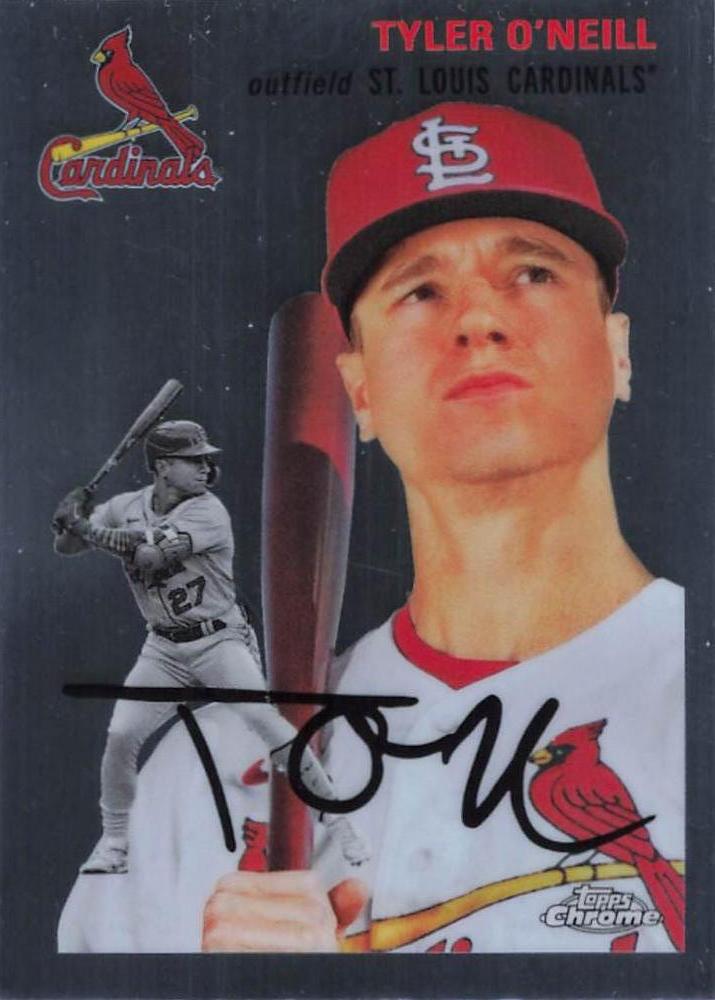 #314 Tyler O'Neill - St. Louis Cardinals - 2023 Topps Chrome Platinum Anniversary Baseball
