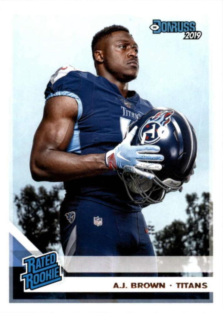 #314 A.J. Brown - Tennessee Titans - 2019 Donruss Football