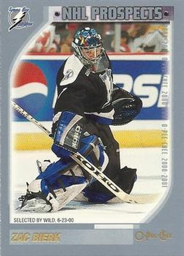 #314 Zac Bierk - Minnesota Wild - 2000-01 O-Pee-Chee Hockey