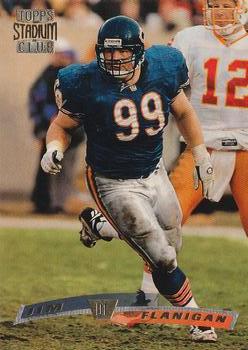 #314 Jim Flanigan - Chicago Bears - 1996 Stadium Club Football