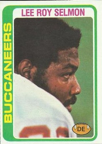 #314 Lee Roy Selmon - Tampa Bay Buccaneers - 1978 Topps Football
