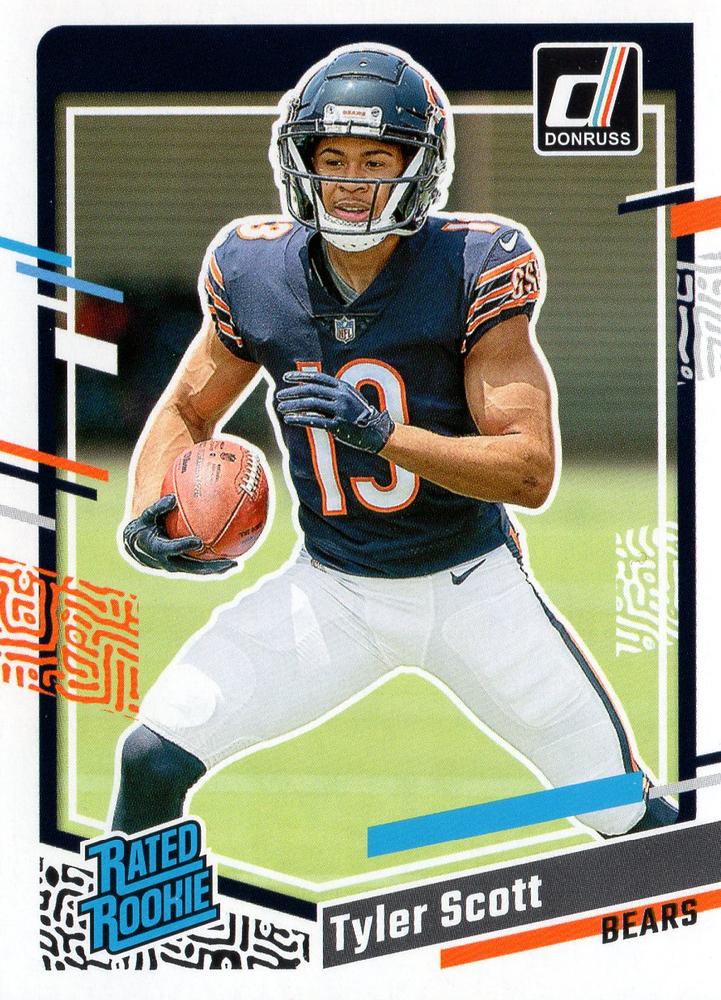 #315 Tyler Scott - Chicago Bears - 2023 Donruss Football