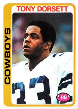 #315 Tony Dorsett - Dallas Cowboys - 1978 Topps Football
