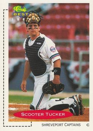 #315 Scooter Tucker - Shreveport Captains - 1991 Classic Best Baseball