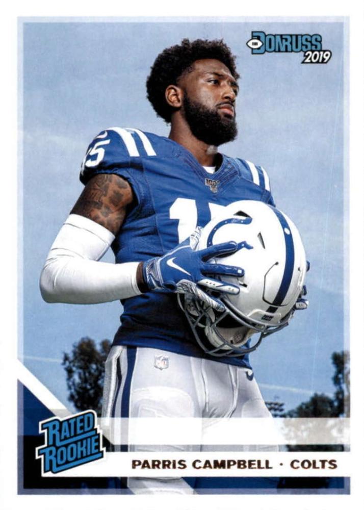 #315 Parris Campbell - Indianapolis Colts - 2019 Donruss Football