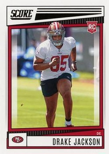 #316 Drake Jackson - San Francisco 49ers - 2022 Score Football