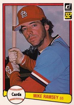 #316 Mike Ramsey - St. Louis Cardinals - 1982 Donruss Baseball