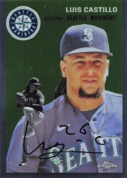 #317 Luis Castillo - Seattle Mariners - 2023 Topps Chrome Platinum Anniversary Baseball