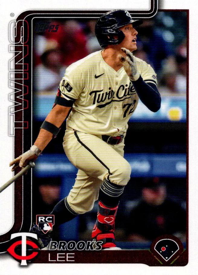 #317 Brooks Lee - Minnesota Twins - 2025 Topps Baseball