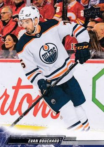 #318 Evan Bouchard - Edmonton Oilers - 2022-23 Upper Deck Hockey