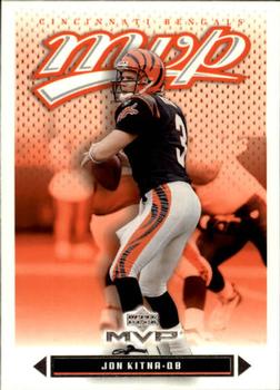 #318 Jon Kitna - Cincinnati Bengals - 2003 Upper Deck MVP Football