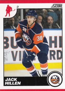 #318 Jack Hillen - New York Islanders - 2010-11 Score Hockey
