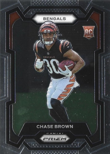 #318 Chase Brown - Cincinnati Bengals - 2023 Panini Prizm Football