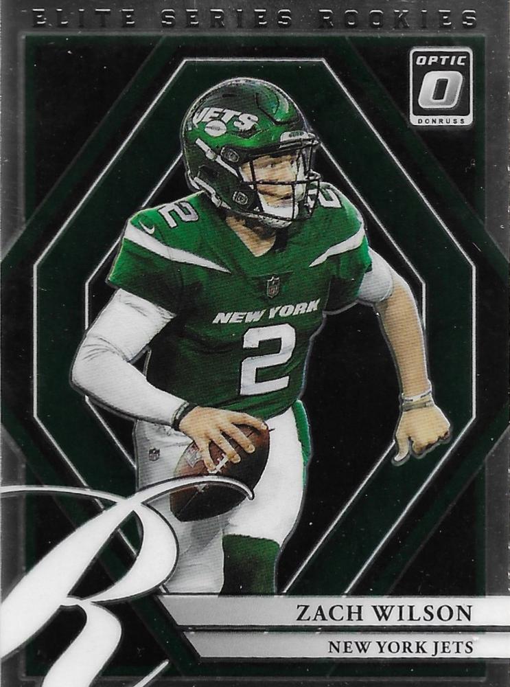 #ESR-2 Zach Wilson - New York Jets - 2021 Donruss Optic - The Elite Series Rookies Football