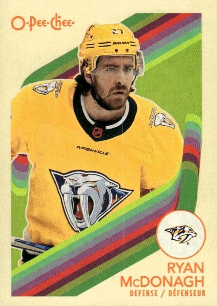 #319 Ryan McDonagh - Nashville Predators - 2023-24 O-Pee-Chee - Retro Hockey