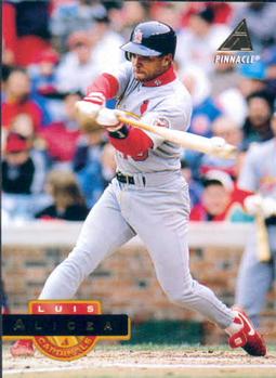 #319 Luis Alicea - St. Louis Cardinals - 1994 Pinnacle Baseball
