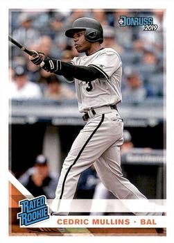 #31 Cedric Mullins - Baltimore Orioles - 2019 Donruss Baseball