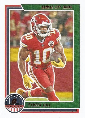 #STS-THI Tyreek Hill - Kansas City Chiefs - 2021 Panini Chronicles - Stars and Stripes Football