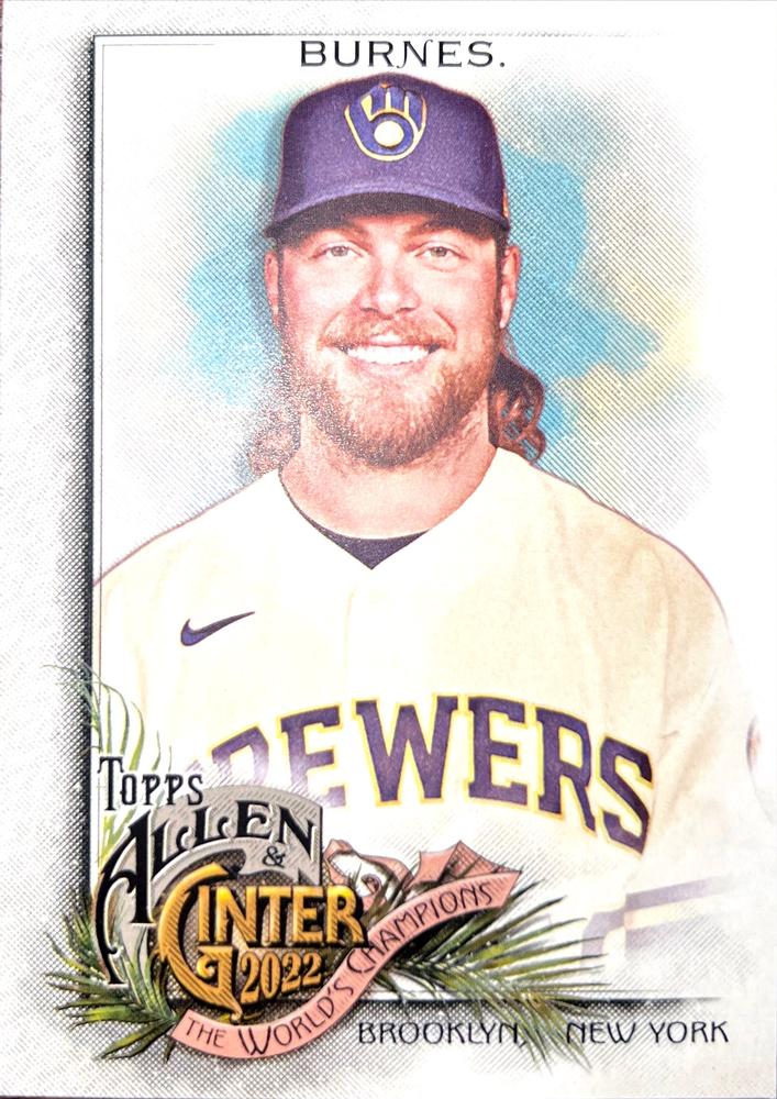 #31 Corbin Burnes - Milwaukee Brewers - 2022 Topps Allen & Ginter Baseball