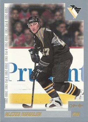 #31 Alexei Kovalev - Pittsburgh Penguins - 2000-01 O-Pee-Chee Hockey