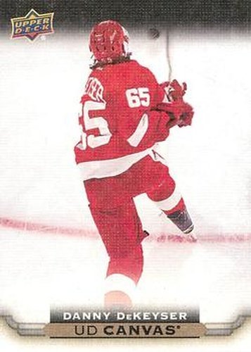 #C31 Danny DeKeyser - Detroit Red Wings - 2015-16 Upper Deck - UD Canvas Hockey