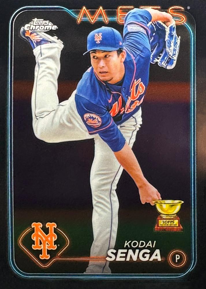 #31 Kodai Senga - New York Mets - 2024 Topps Chrome Baseball