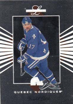 #31 Wendel Clark - Quebec Nordiques - 1994-95 Leaf Limited Hockey