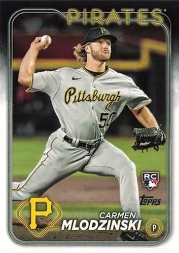 #31 Carmen Mlodzinski - Pittsburgh Pirates - 2024 Topps Baseball