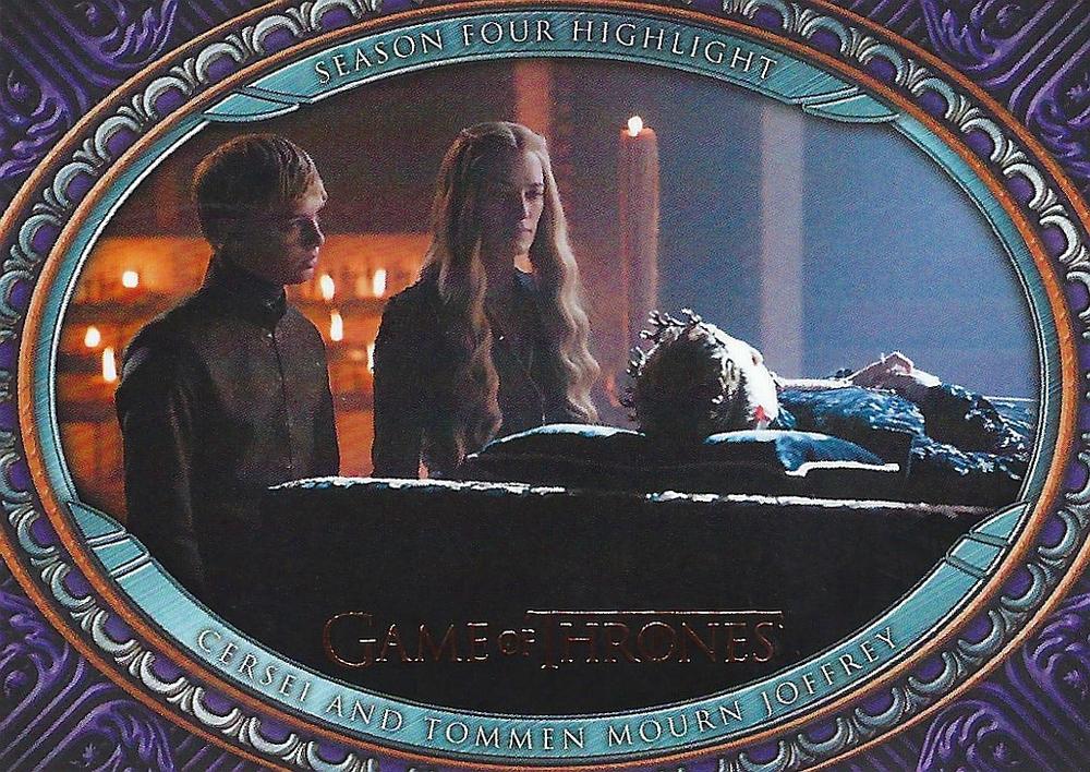 #31 Cersei and Tommen Mourn Joffrey - 2022 Rittenhouse Game of Thrones