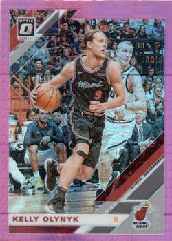 #31 Kelly Olynyk - Miami Heat - 2019-20 Donruss Optic - Hyper Pink Basketball