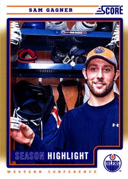#31 Sam Gagner - Edmonton Oilers - 2012-13 Score - Gold Rush Hockey