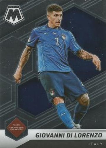 #31 Giovanni Di Lorenzo - Italy - 2021-22 Panini Mosaic Road to FIFA World Cup Soccer