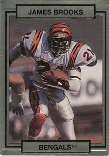 #31 James Brooks - Cincinnati Bengals - 1990 Action Packed Football