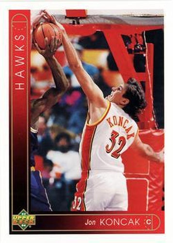#31 Jon Koncak - Atlanta Hawks - 1993-94 Upper Deck Basketball