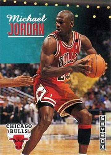 #31 Michael Jordan - Chicago Bulls - 1992-93 SkyBox Basketball