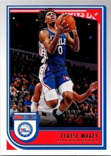 #31 Tyrese Maxey - Philadelphia 76ers - 2022-23 Hoops Basketball