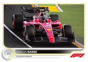 #31 Carlos Sainz - Scuderia Ferrari - 2022 Topps Formula 1 Racing