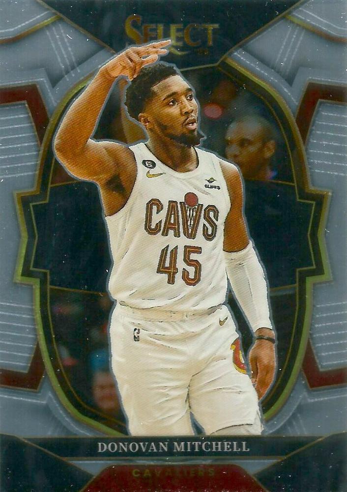 #31 Donovan Mitchell - Cleveland Cavaliers - 2022-23 Panini Select Basketball