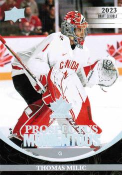 #PM-31 Thomas Milic - Canada - 2023 Upper Deck Team Canada Juniors - Prospectus Momentous Hockey