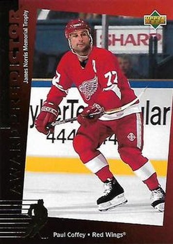 #C31 Paul Coffey - Detroit Red Wings - 1994-95 Upper Deck - Predictors Canadian Gold Exchange Hockey