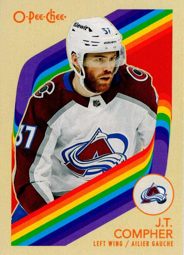 #31 J.T. Compher - Colorado Avalanche - 2023-24 O-Pee-Chee - Retro Hockey