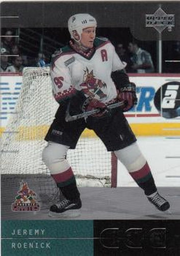 #31 Jeremy Roenick - Phoenix Coyotes - 2000-01 Upper Deck Ice Hockey
