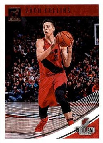#31 Zach Collins - Portland Trail Blazers - 2018-19 Donruss Basketball