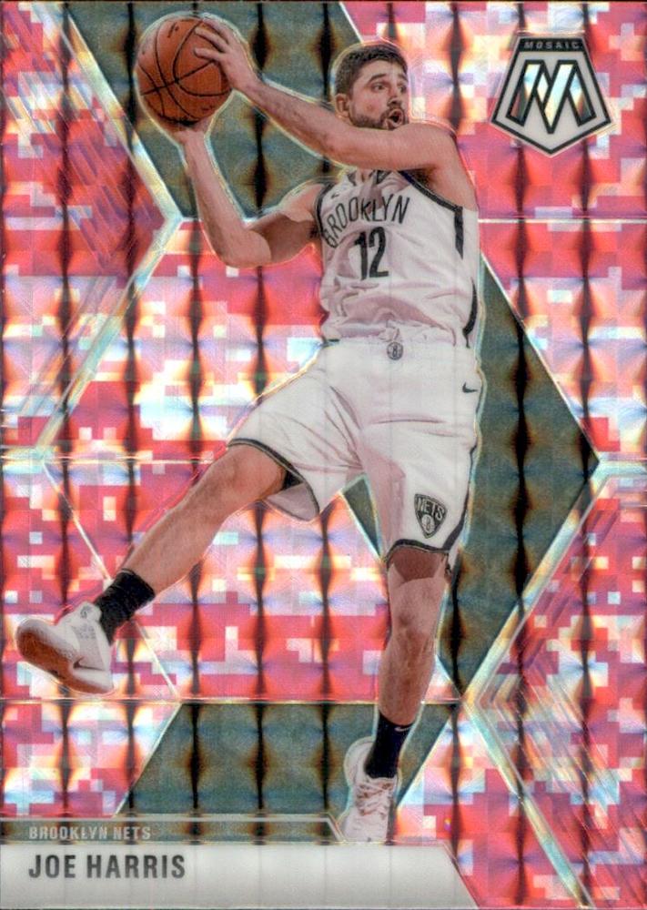 #31 Joe Harris - Brooklyn Nets - 2019-20 Panini Mosaic - Camo Pink Basketball
