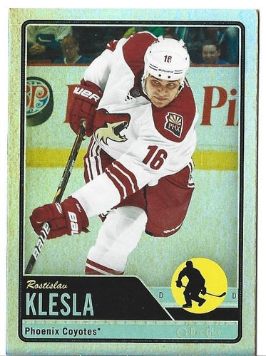 #31 Rostislav Klesla - Phoenix Coyotes - 2012-13 O-Pee-Chee - Rainbow Hockey