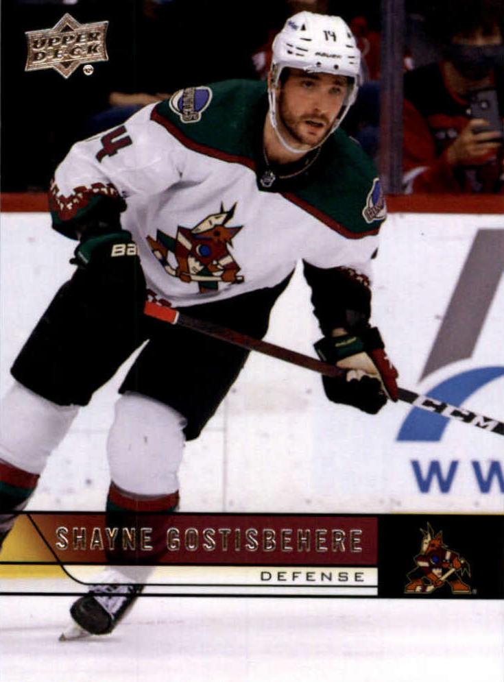 #T-4 Shayne Gostisbehere - Arizona Coyotes - 2021-22 Upper Deck - 2006-07 Upper Deck Retro Hockey