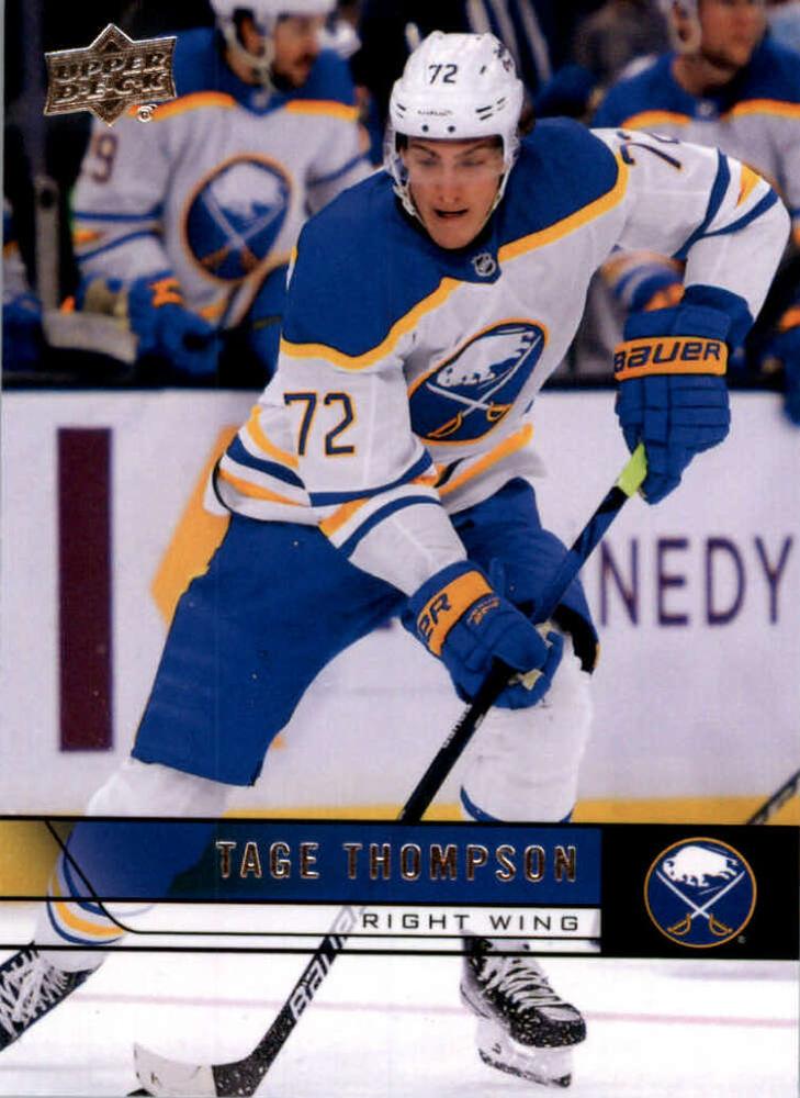 #T-9 Tage Thompson - Buffalo Sabres - 2021-22 Upper Deck - 2006-07 Upper Deck Retro Hockey