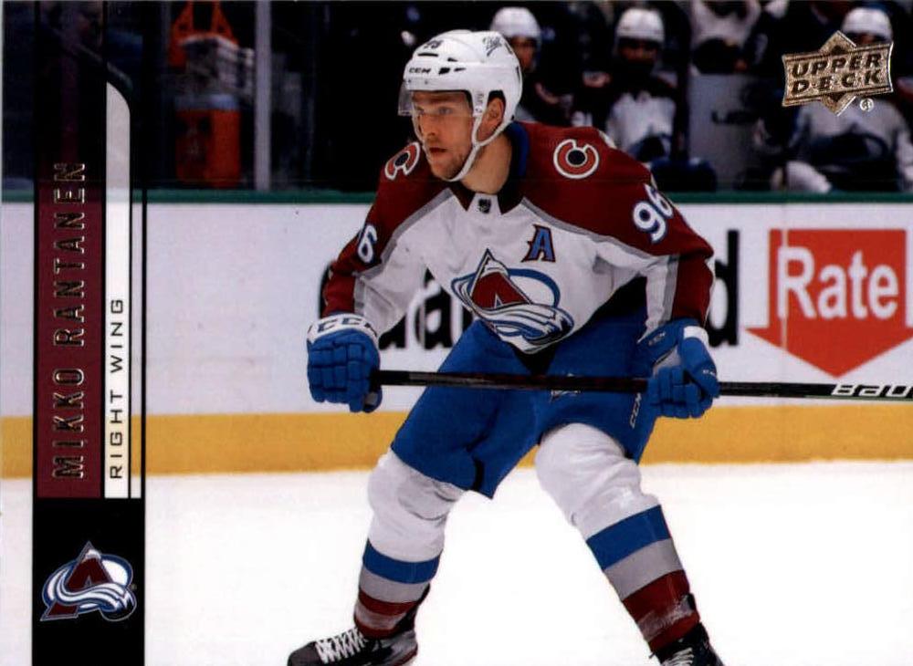 #T-20 Mikko Rantanen - Colorado Avalanche - 2021-22 Upper Deck - 2006-07 Upper Deck Retro Hockey