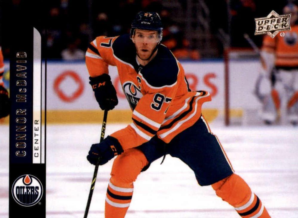 #T-28 Connor McDavid - Edmonton Oilers - 2021-22 Upper Deck - 2006-07 Upper Deck Retro Hockey