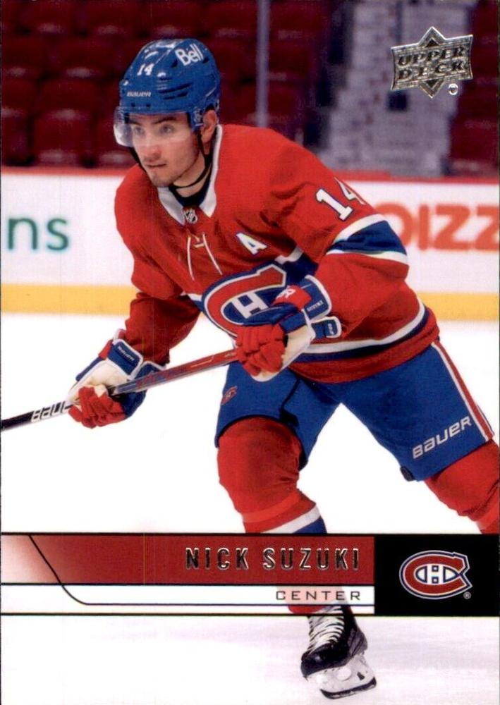 #T-38 Nick Suzuki - Montreal Canadiens - 2021-22 Upper Deck - 2006-07 Upper Deck Retro Hockey